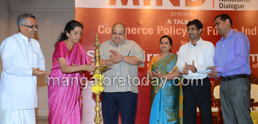Nirmala sitaraman in Mangalore